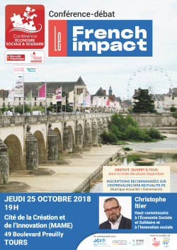 Conférence débat, le french impact