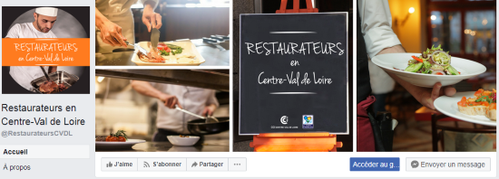 les restaurateurs du Centre-Val de Loire - Page Facebook